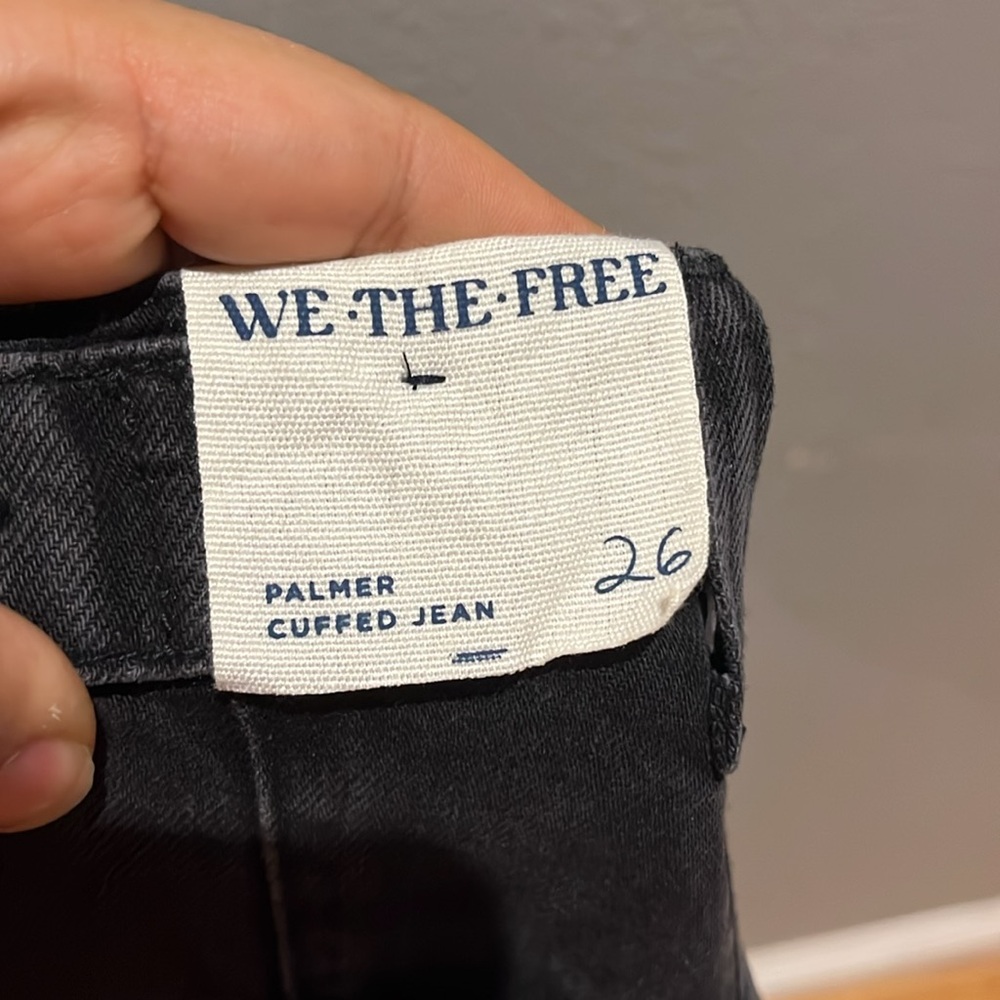 We The Free Palmer Cuffed Jeans NWT - Picture 9 of 11